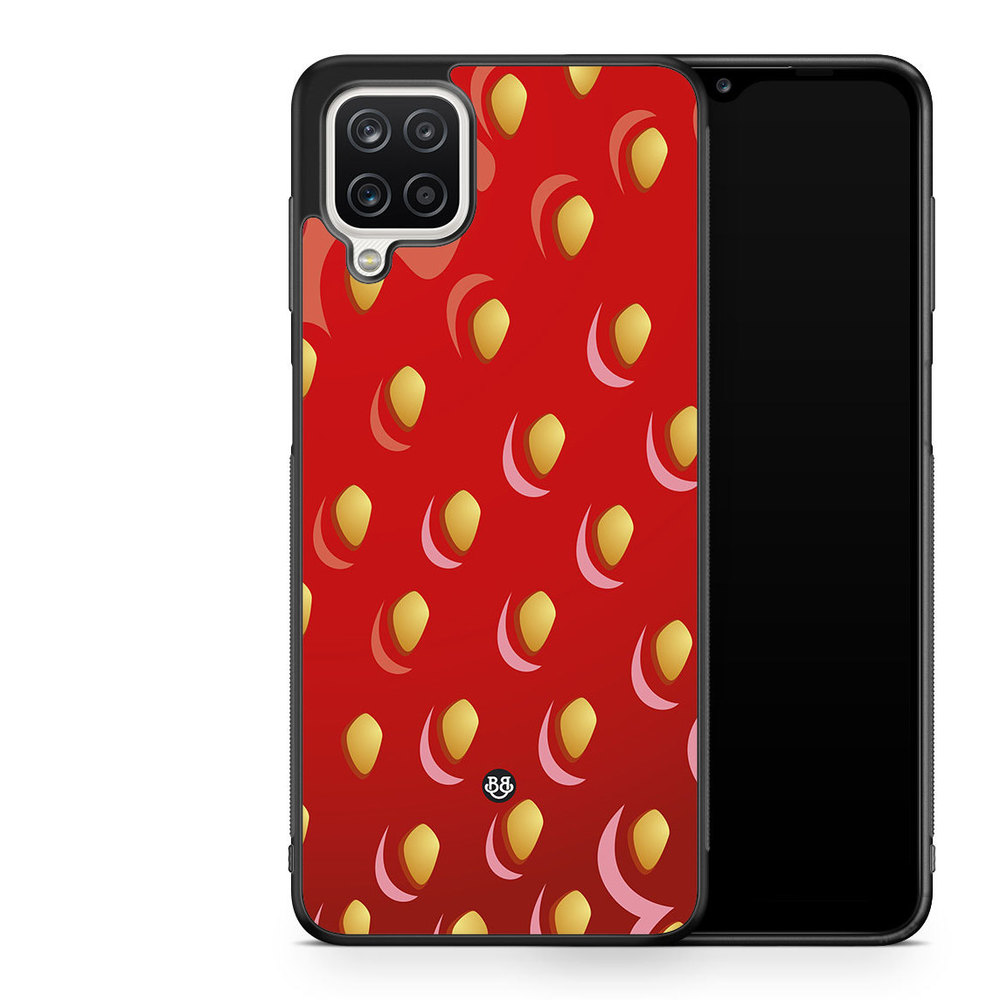 Samsung Galaxy A12 Case - Strawberry