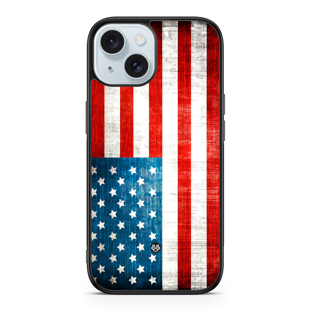 iPhone 15 Case - USA Flag