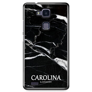 Huawei Honor 5X Case Custom - Black Marble Name