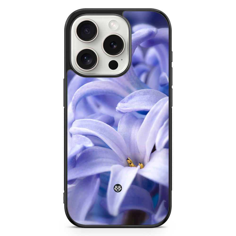 iPhone 15 Pro Case - Blue Flower