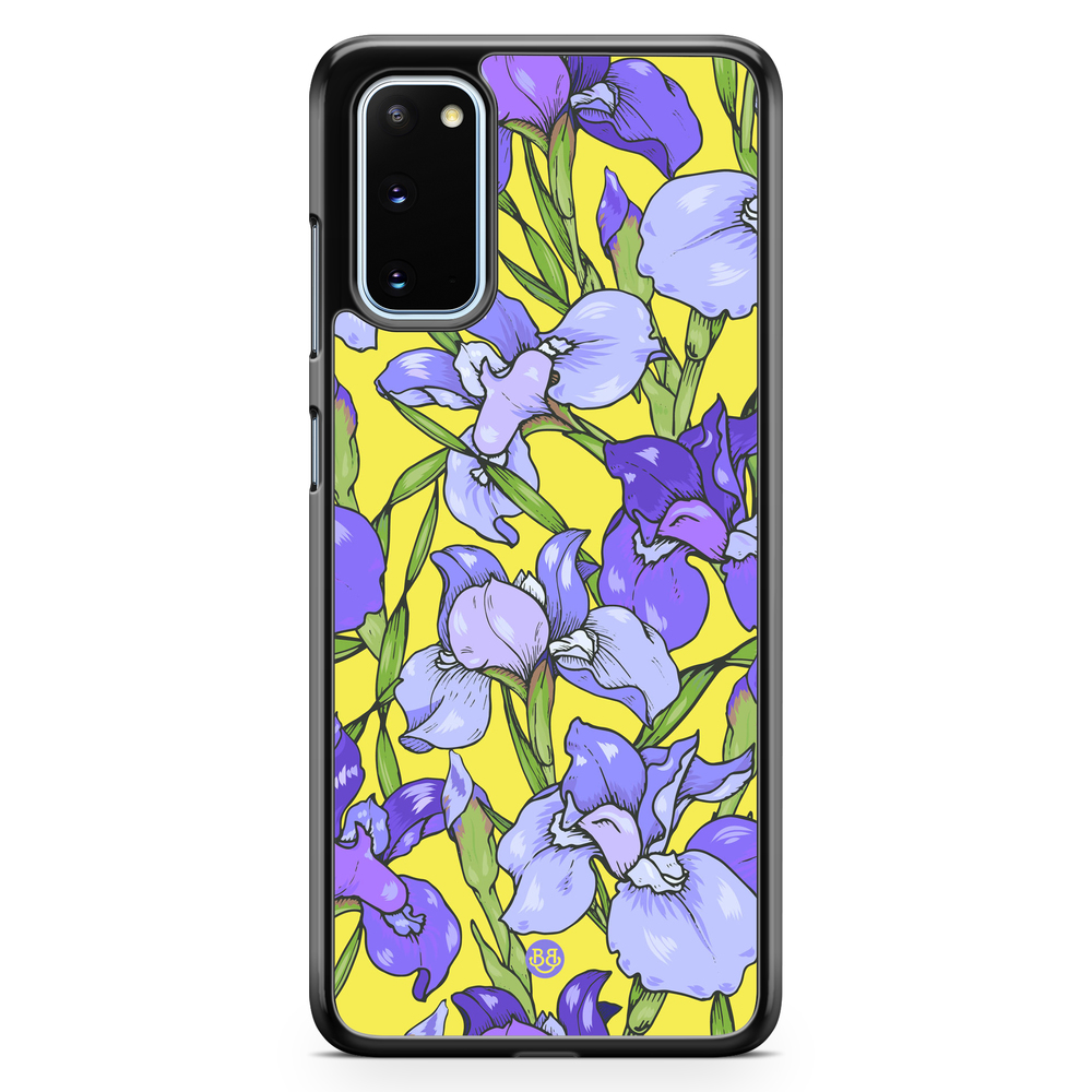 Samsung Galaxy S20 Case - Iris Flowers