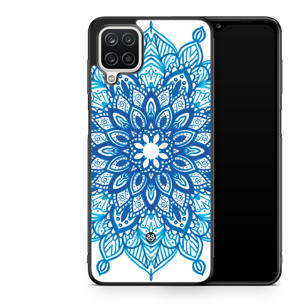 Samsung Galaxy A12 Case - Blue Mandala