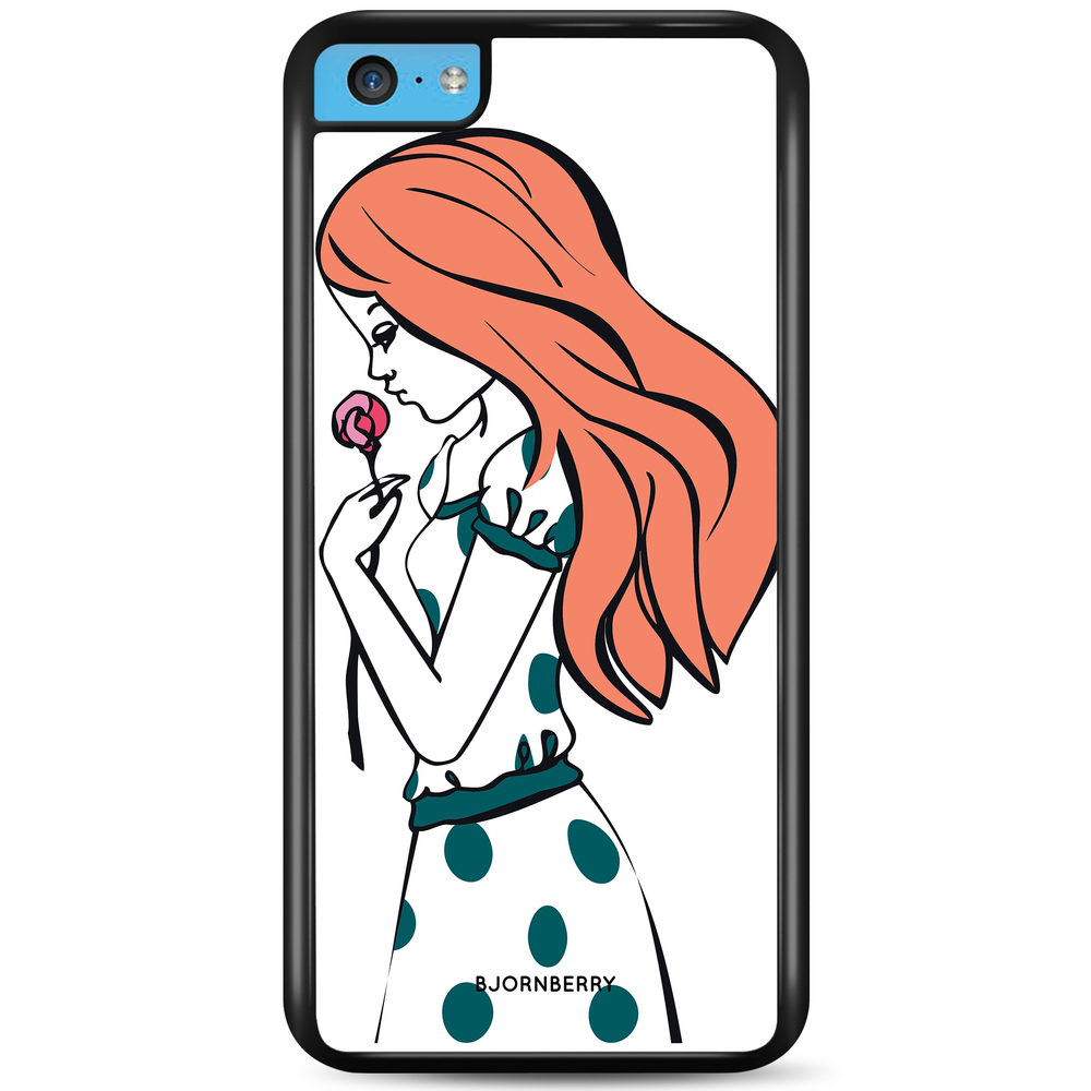 iPhone 5C Case - Girl Rose