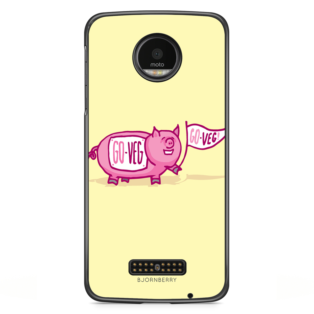 Motorola Moto Z Case - Pink Pig