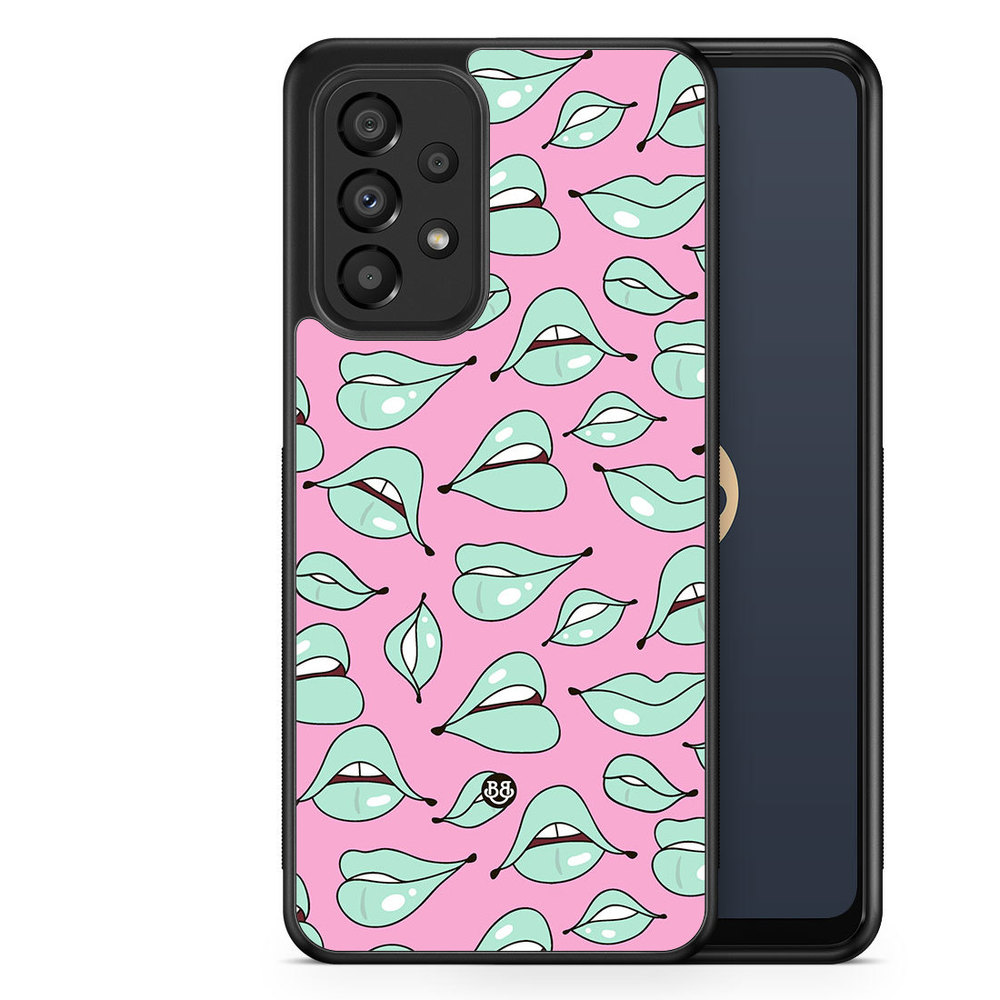 Samsung Galaxy A33 5G Case - Green Lips