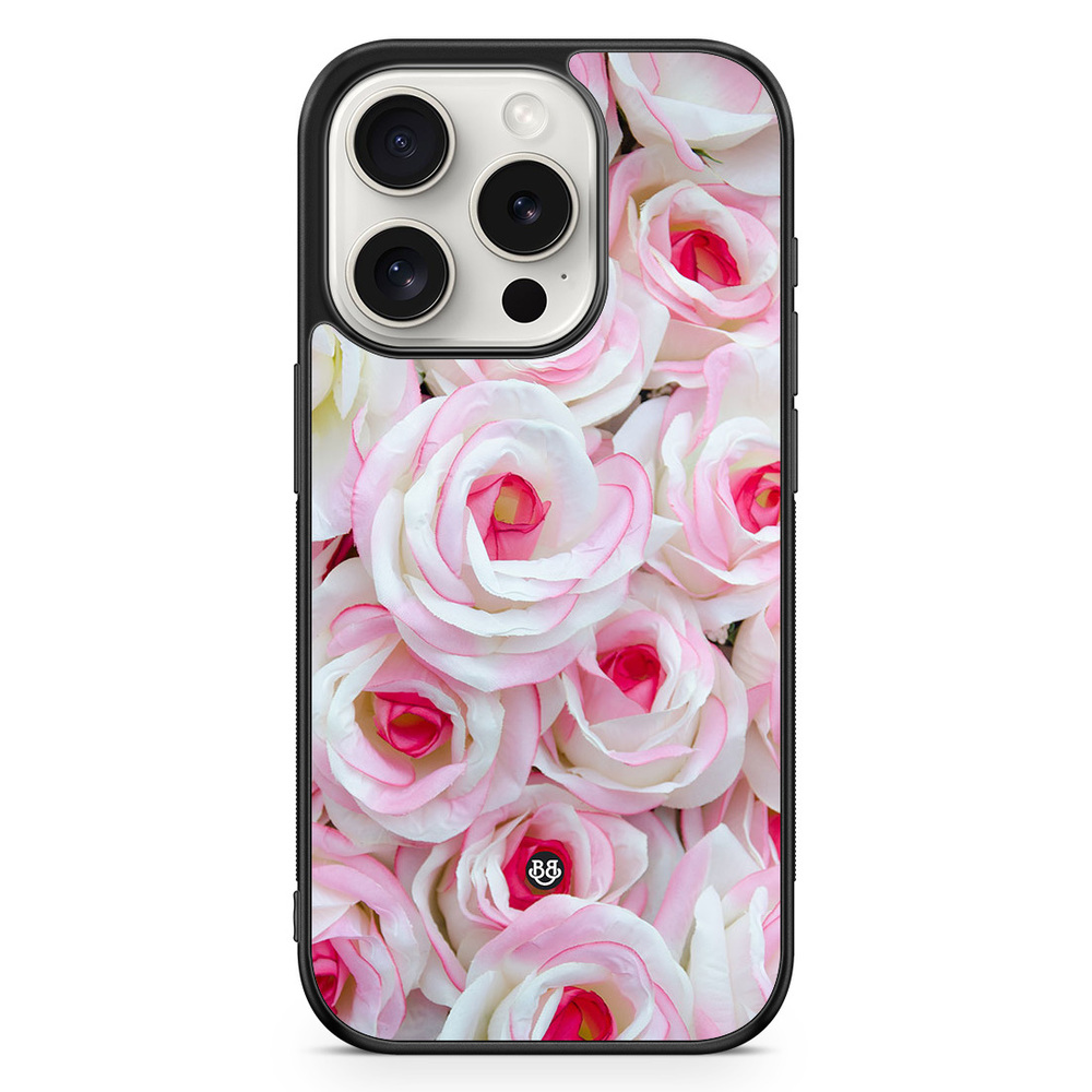 iPhone 15 Pro Case - Pink Roses