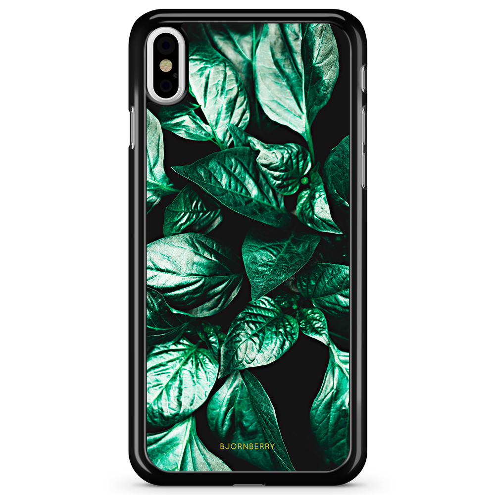 iPhone X / XS Case - Green Leaves