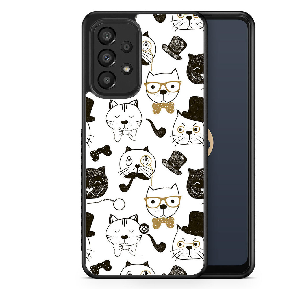 Samsung Galaxy A33 5G Case - Cartoon cats