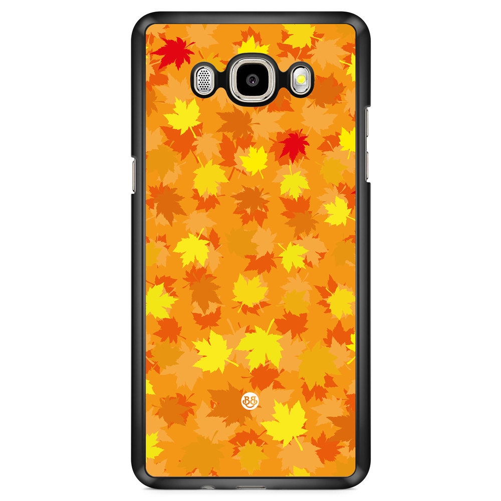 Samsung Galaxy J7 (2016) Case - Orange leaves
