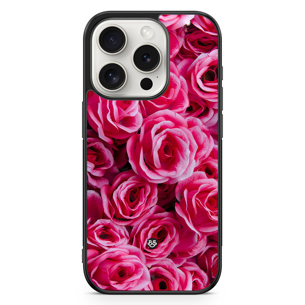 iPhone 15 Pro Case - Red Roses