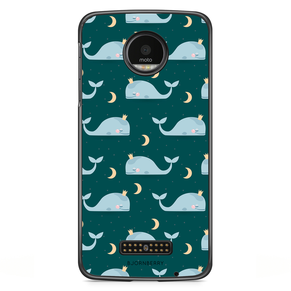 Motorola Moto Z Case - The King Of Whales