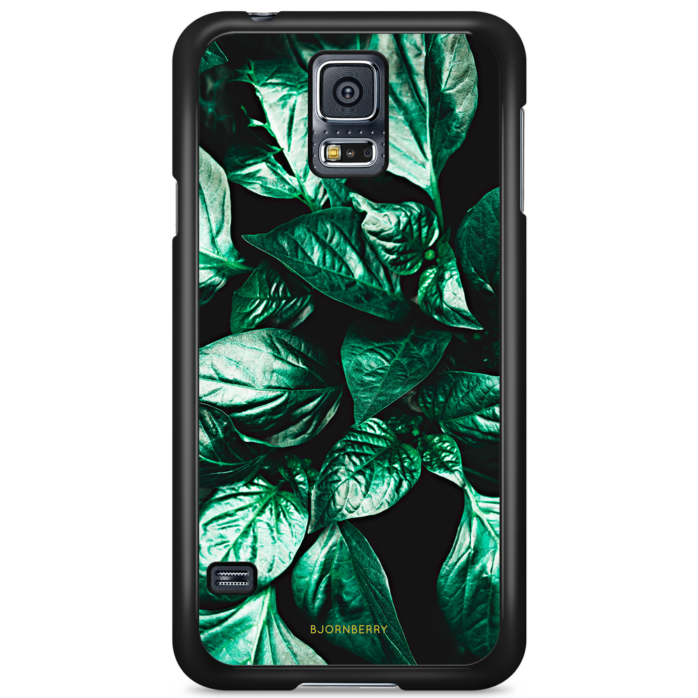 Samsung Galaxy S5/S5 NEO Case - Green Leaves