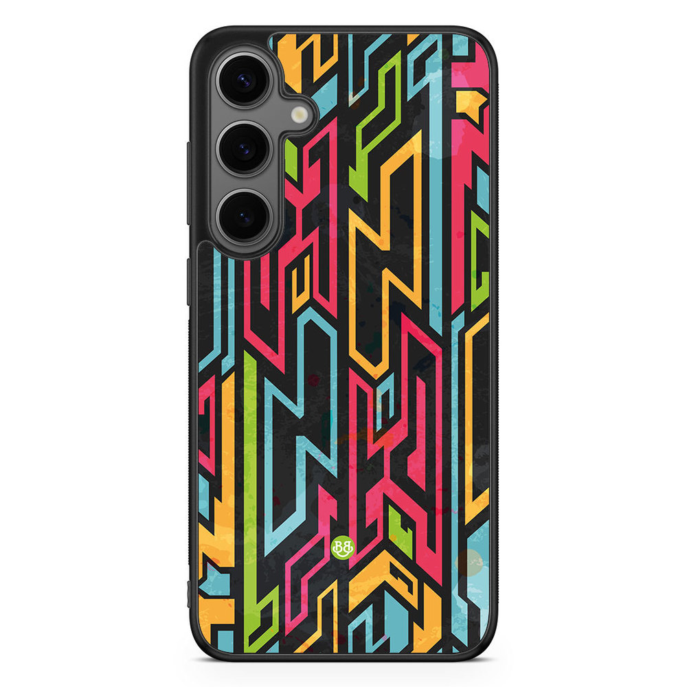 Samsung Galaxy S24 Plus Case - Colored Tribal