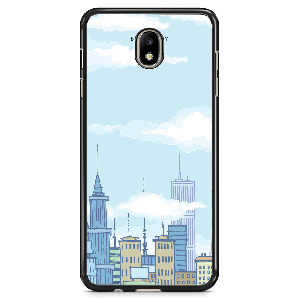 Samsung Galaxy J7 (2017) Case - Cartoon Skyline