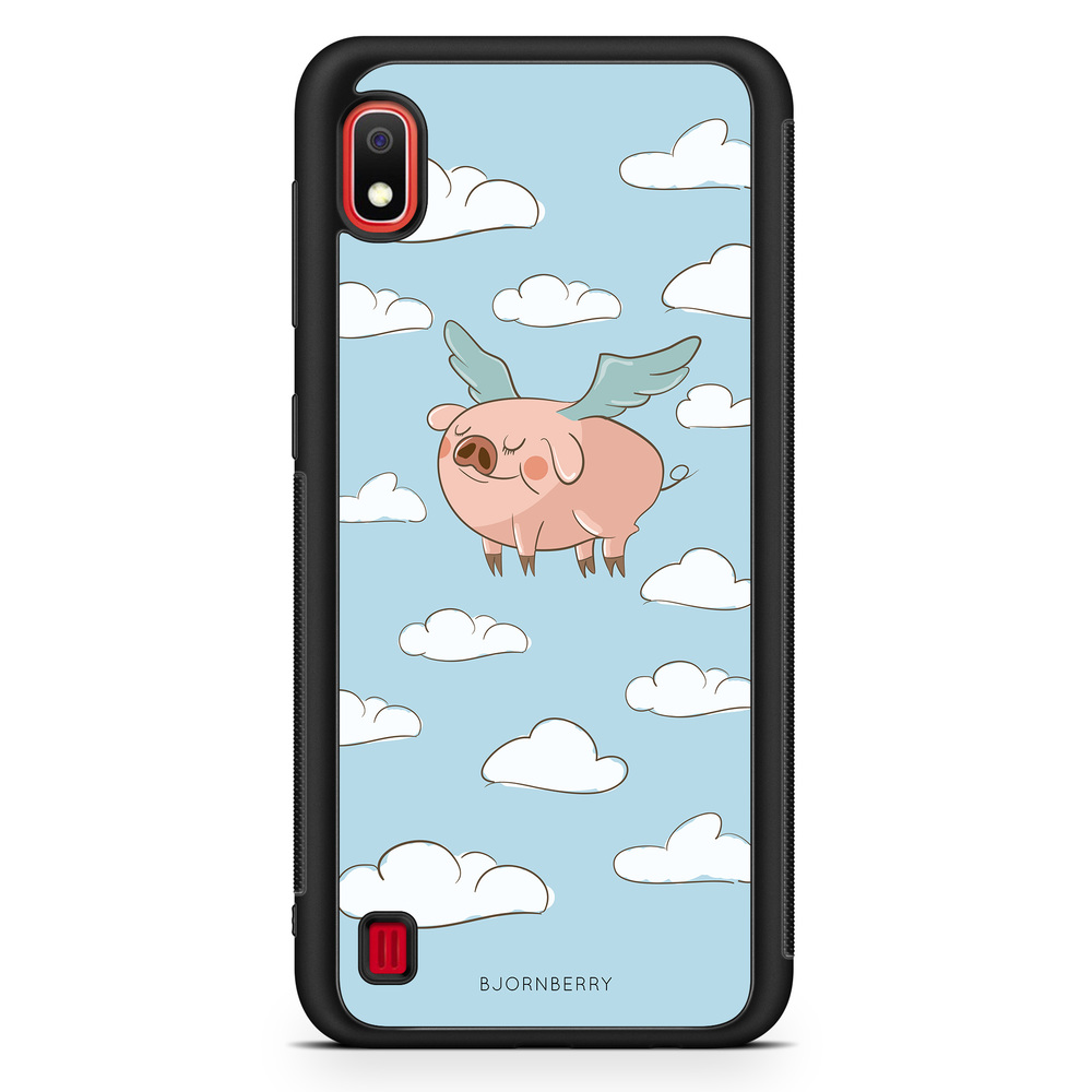 Samsung Galaxy A10 Case - Flying Pig