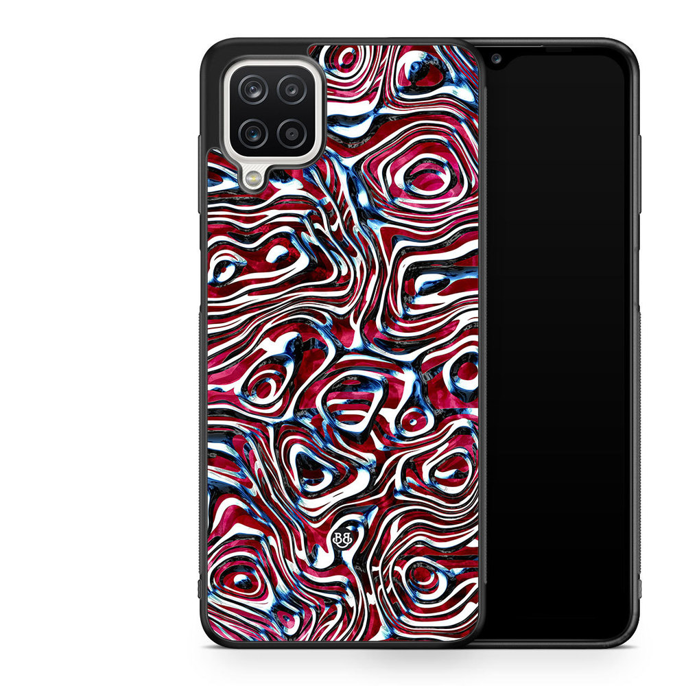 Samsung Galaxy A12 Case - Mineral Pattern