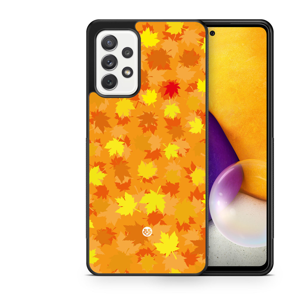 Samsung Galaxy A52/A52s 5G Case - Orange leaves