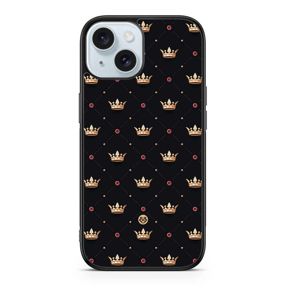 iPhone 15 Case - Golden Crowns