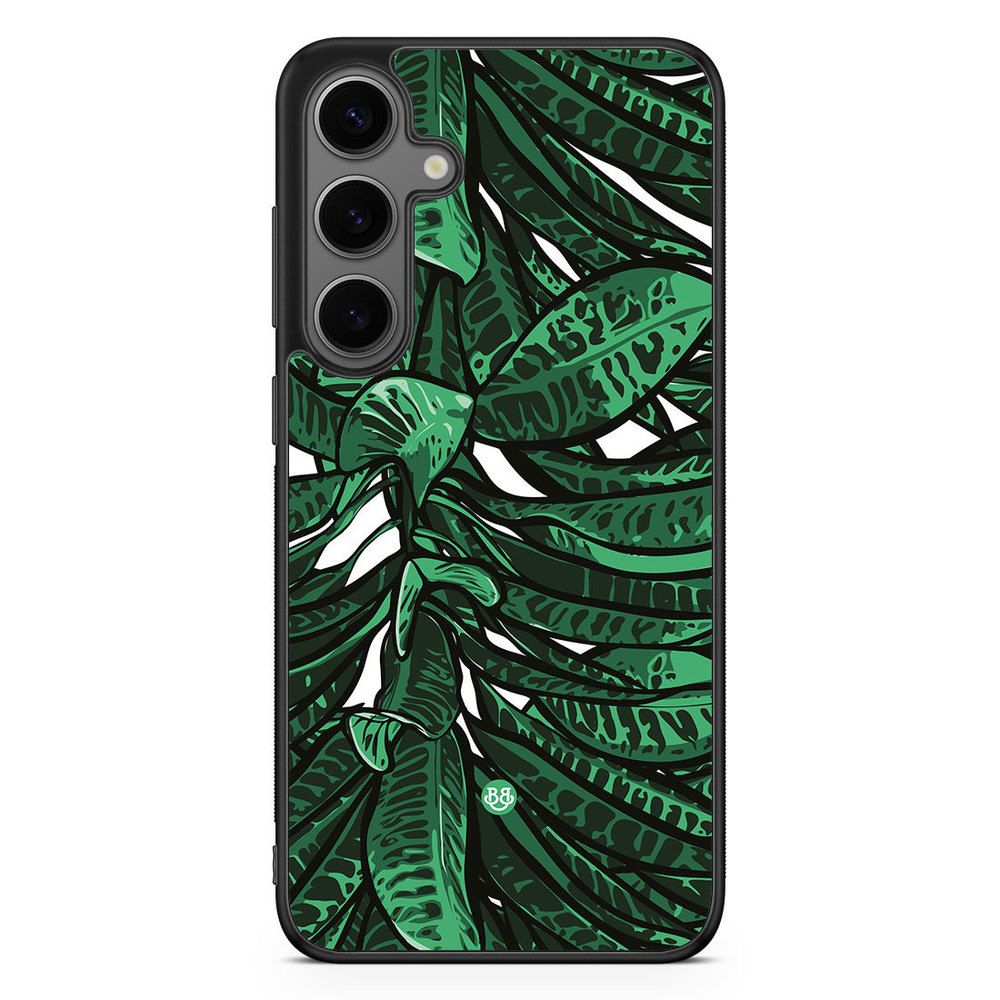 Samsung Galaxy S24 Plus Case - Tropical leaves