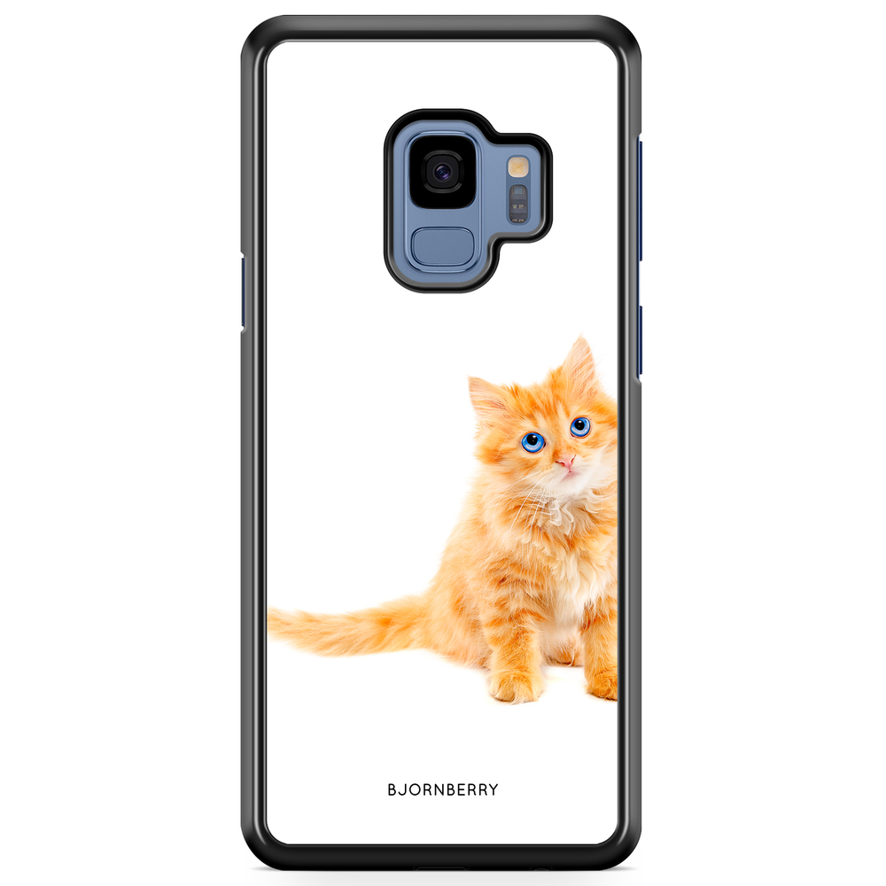 Samsung Galaxy S9 Case - Small Brown Cat