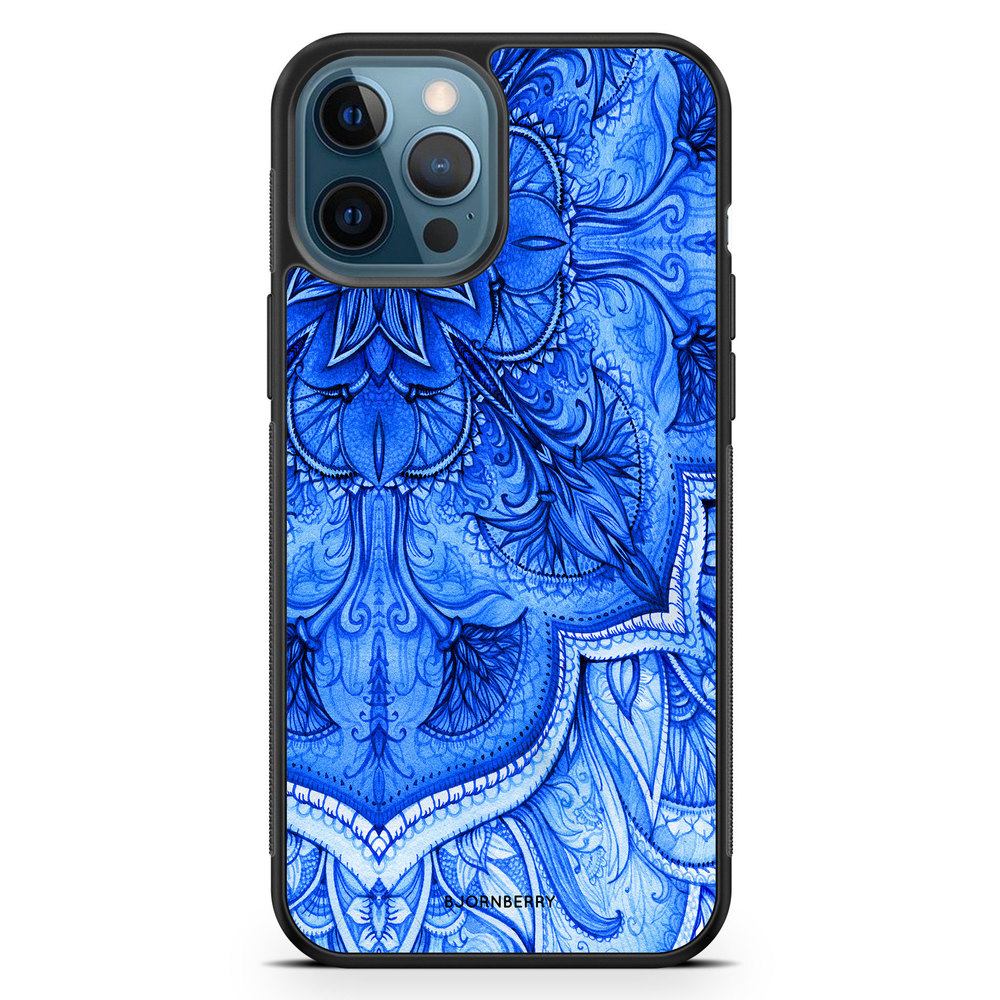 iPhone 12 Pro Case - Blue Vintage