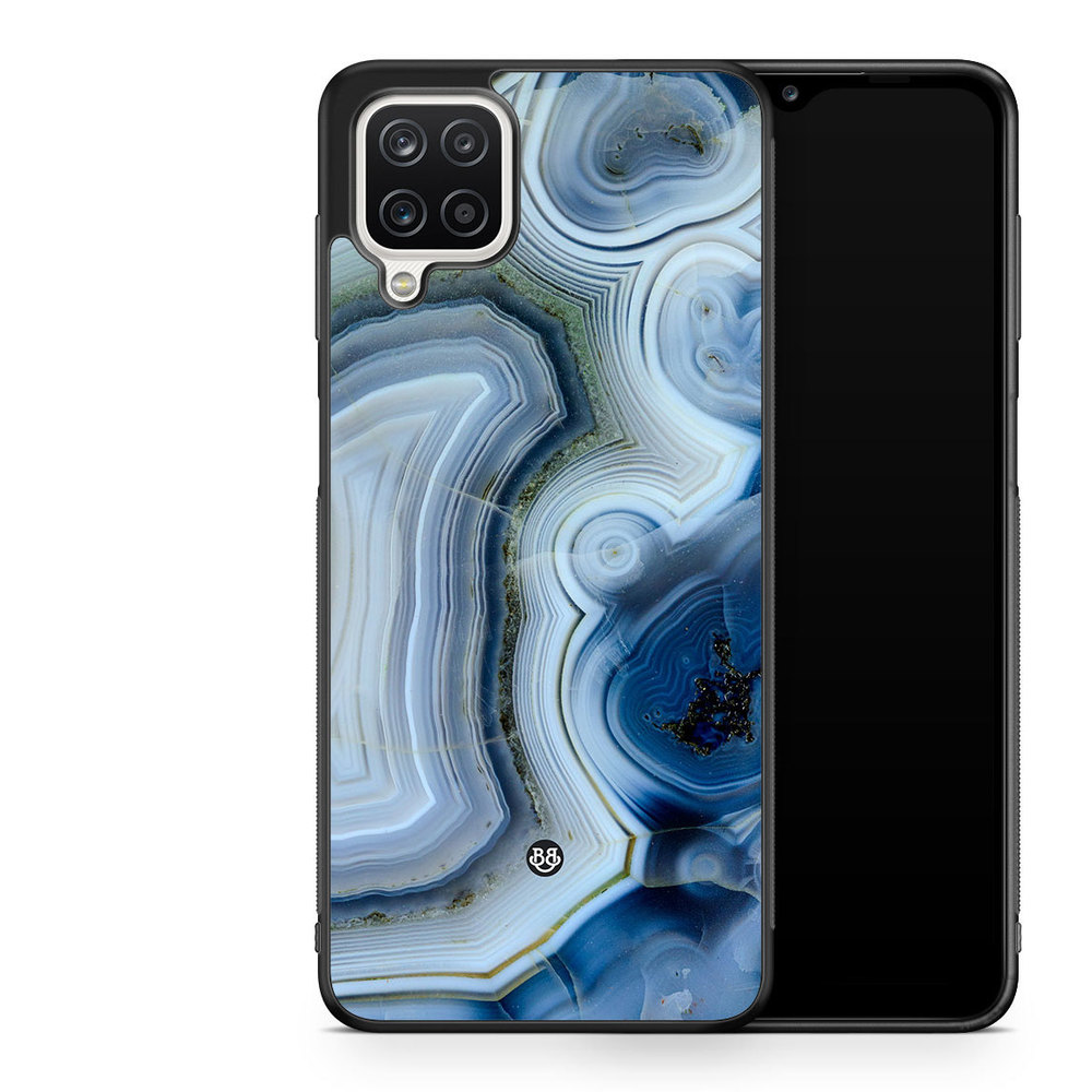 Samsung Galaxy A12 Case - Blue stone