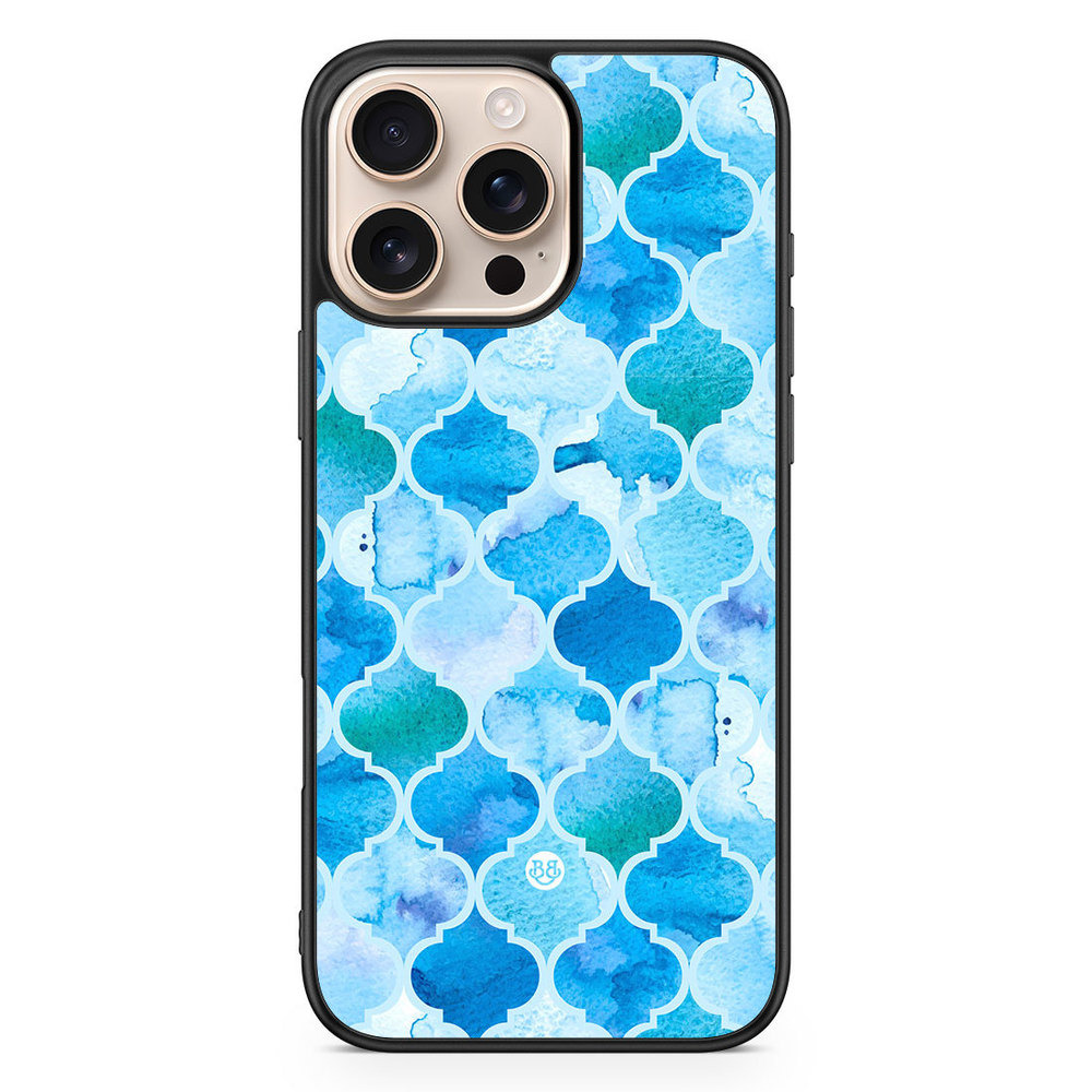 iPhone 16 Pro Max Case - Watercolor Moroccan
