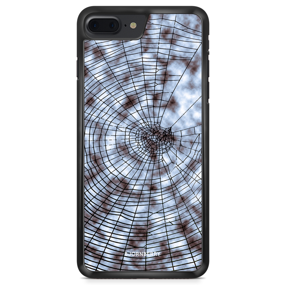 iPhone 8 Plus Case - Black Spiderweb