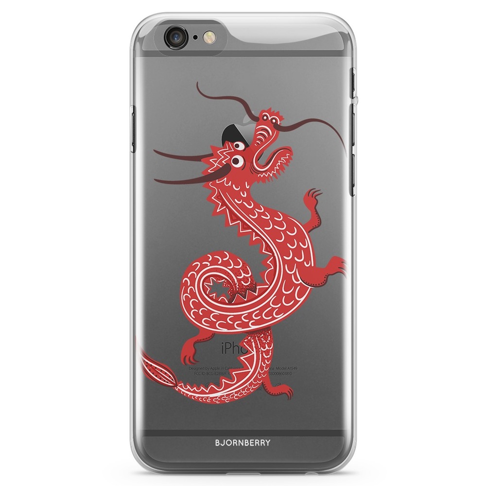 iPhone 6 Plus/6s Plus TPU Case - Red Dragon