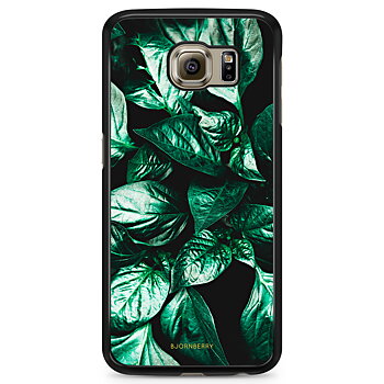 Samsung Galaxy S6 Edge Skal - Gröna Löv