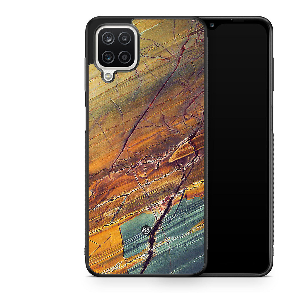 Samsung Galaxy A12 Case - Marble stone
