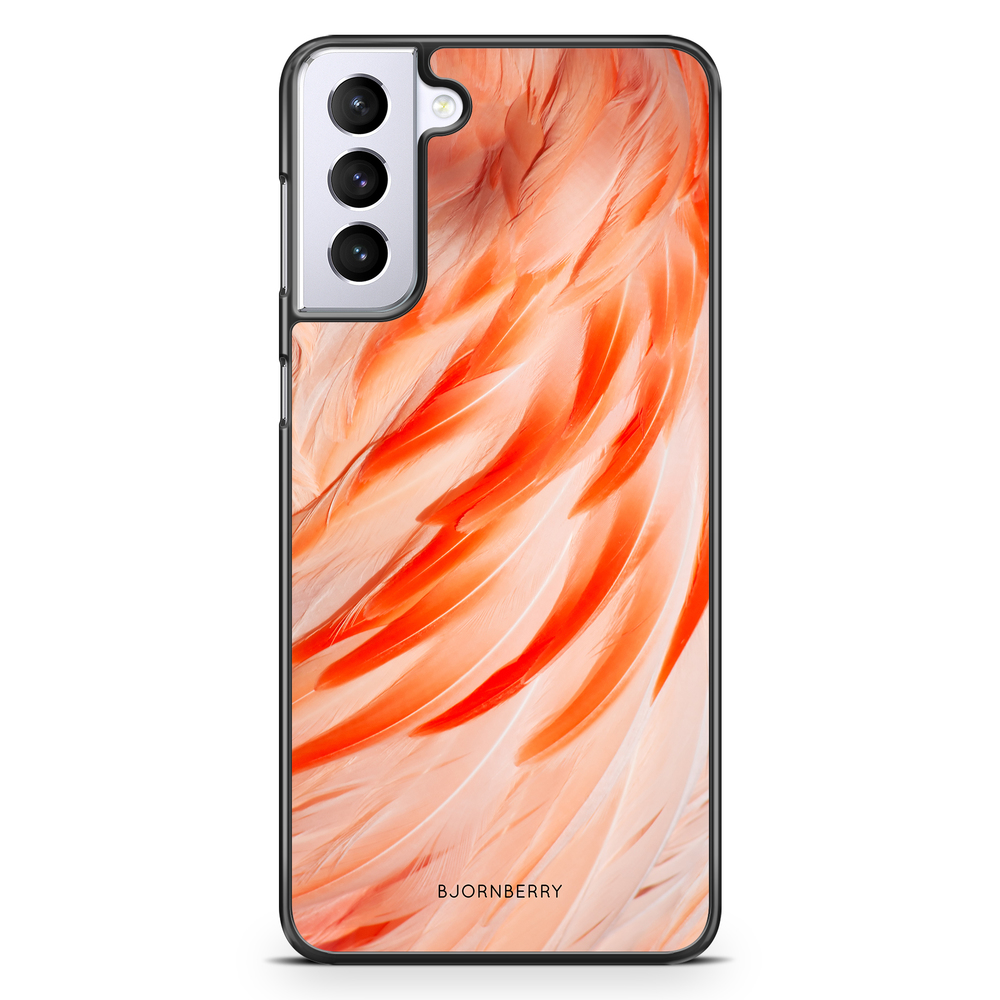 Samsung Galaxy S21 Plus Case - Flamingo Feathers