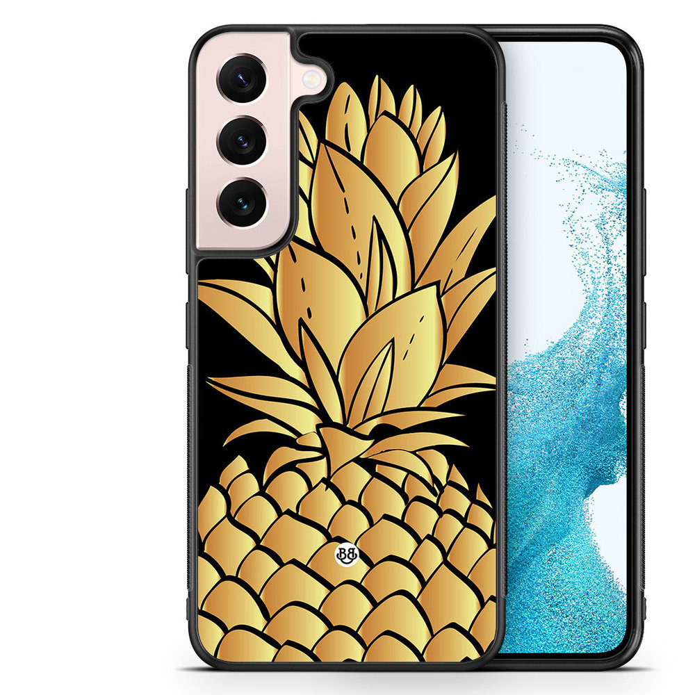 Samsung Galaxy S22 5G Case - Gold Pineapple