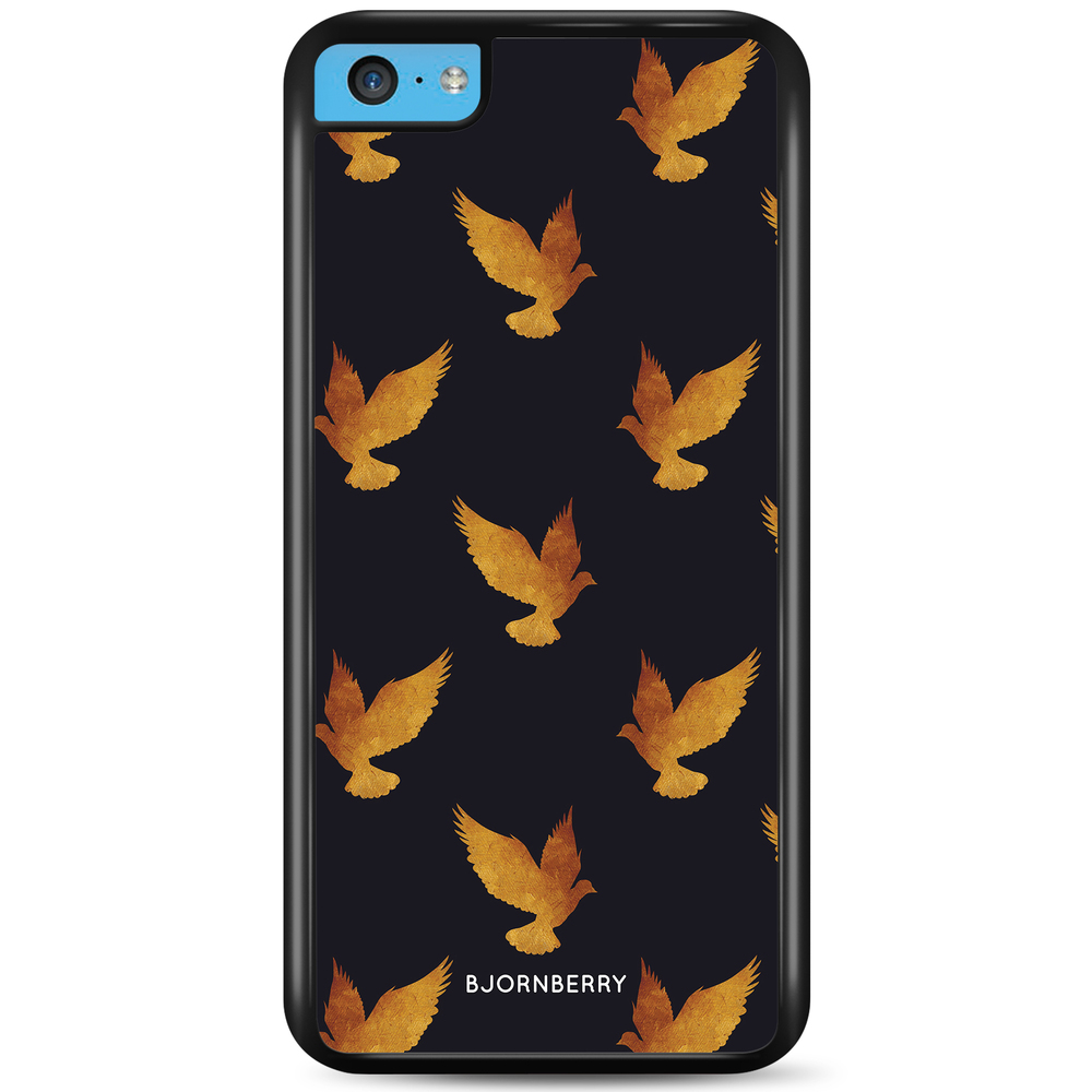 iPhone 5C Case - Golden Doves