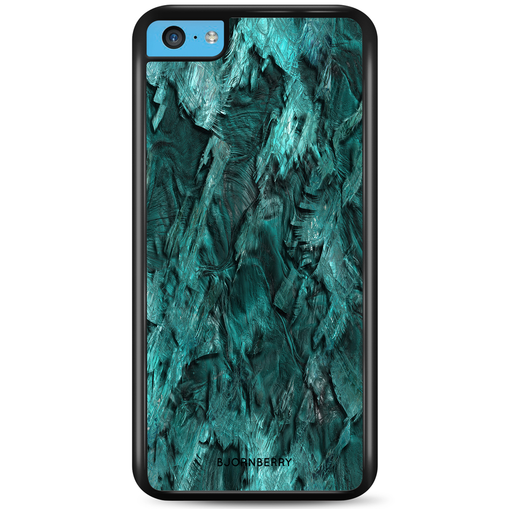iPhone 5C Case - Green Crystal