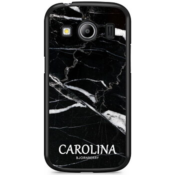 Samsung Galaxy Ace 4 Skal Custom - Svart Marmor Namn
