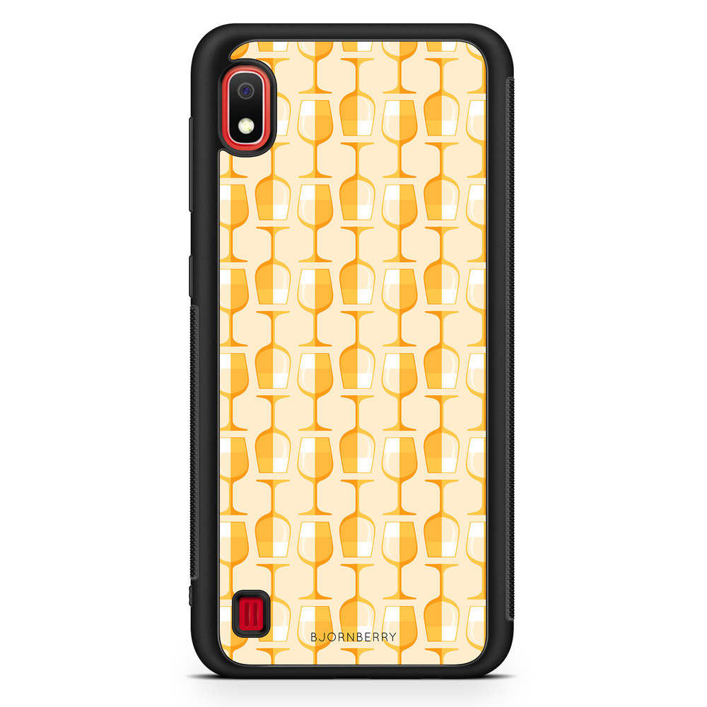 Samsung Galaxy A10 Case - Wine Glas