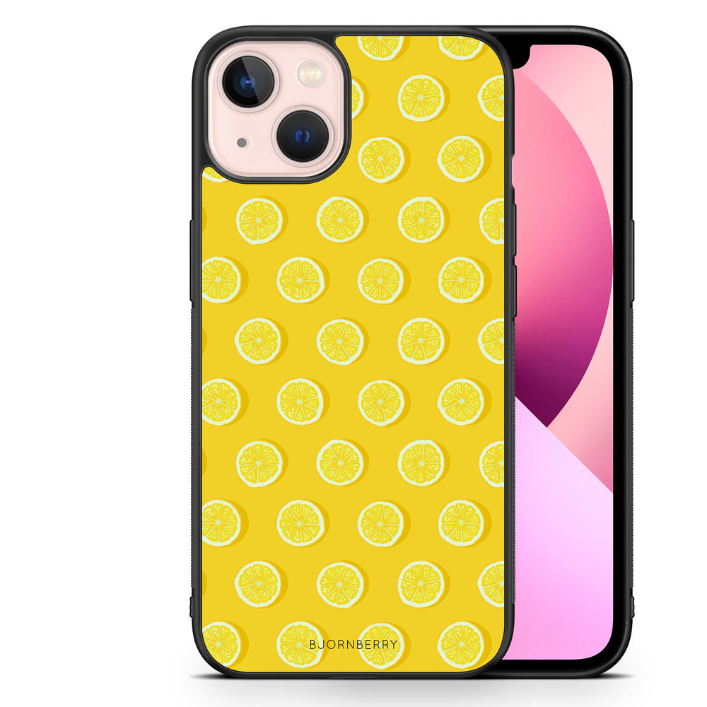 iPhone 13 Case - Lemon Pattern