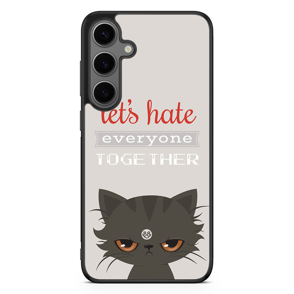 Samsung Galaxy S24 Plus Case - Angry Cat