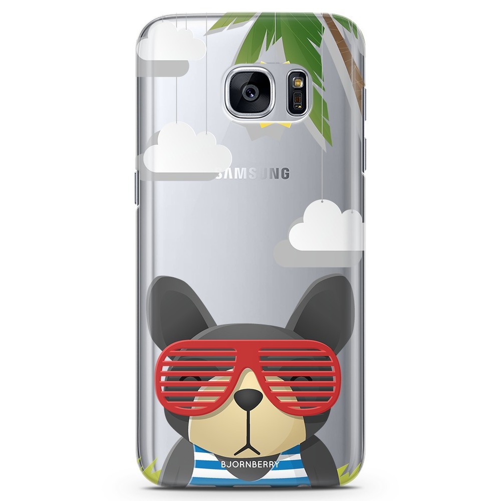 Samsung Galaxy S6 Edge TPU Case - Summer Dog