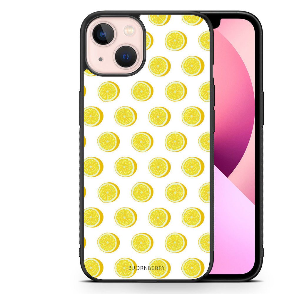 iPhone 13 Case - Lemon Pattern