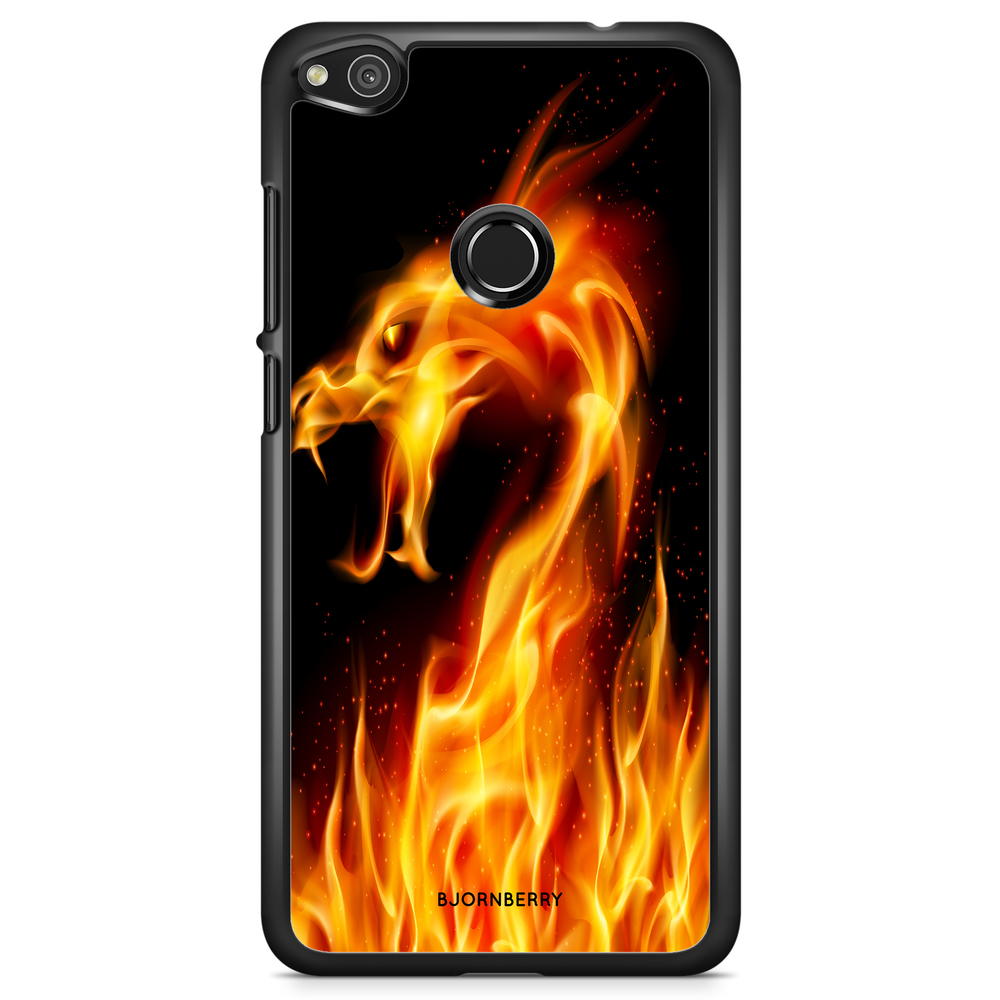 Huawei Honor 8 Lite Case - Flames Dragon