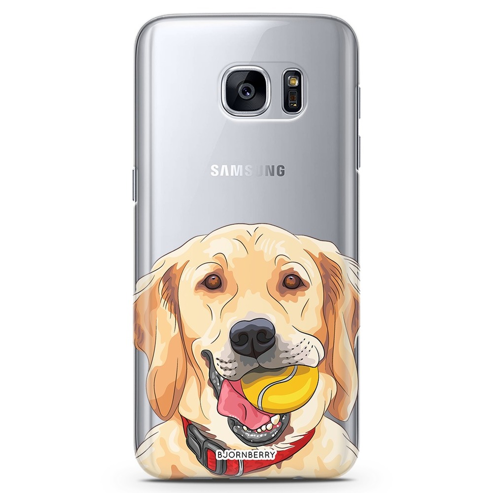 Samsung Galaxy S6 Edge TPU Case - Golden Retriever