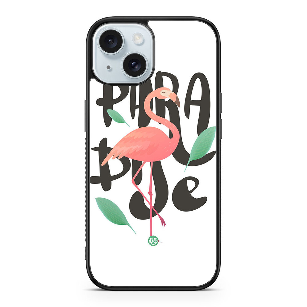 iPhone 15 Case - Paradise Flamingo