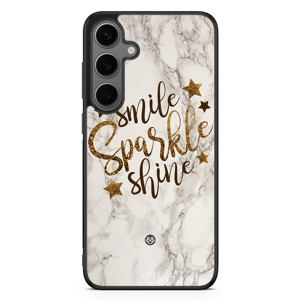 Samsung Galaxy S24 Plus Case - Smile,Sparkle,Shine
