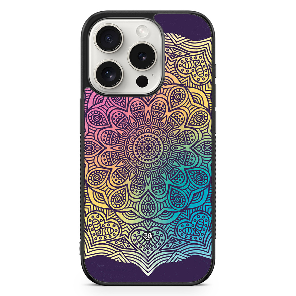 iPhone 15 Pro Case - Color Mandala