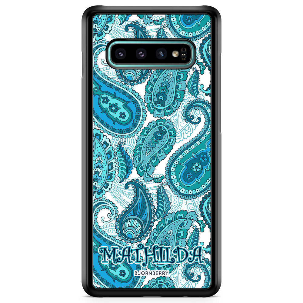 Samsung Galaxy S10 Custom Case - Paisley Name