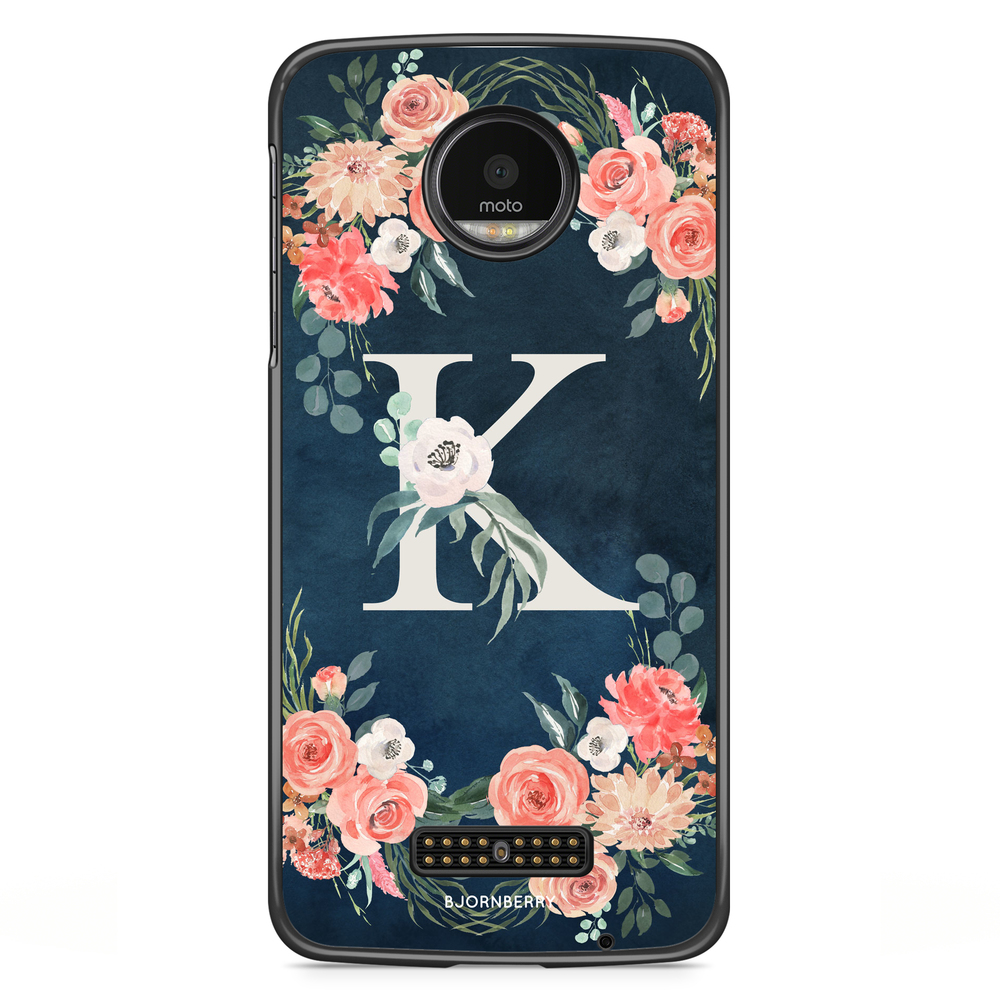 Moto Z2 Play Case - Monogram K
