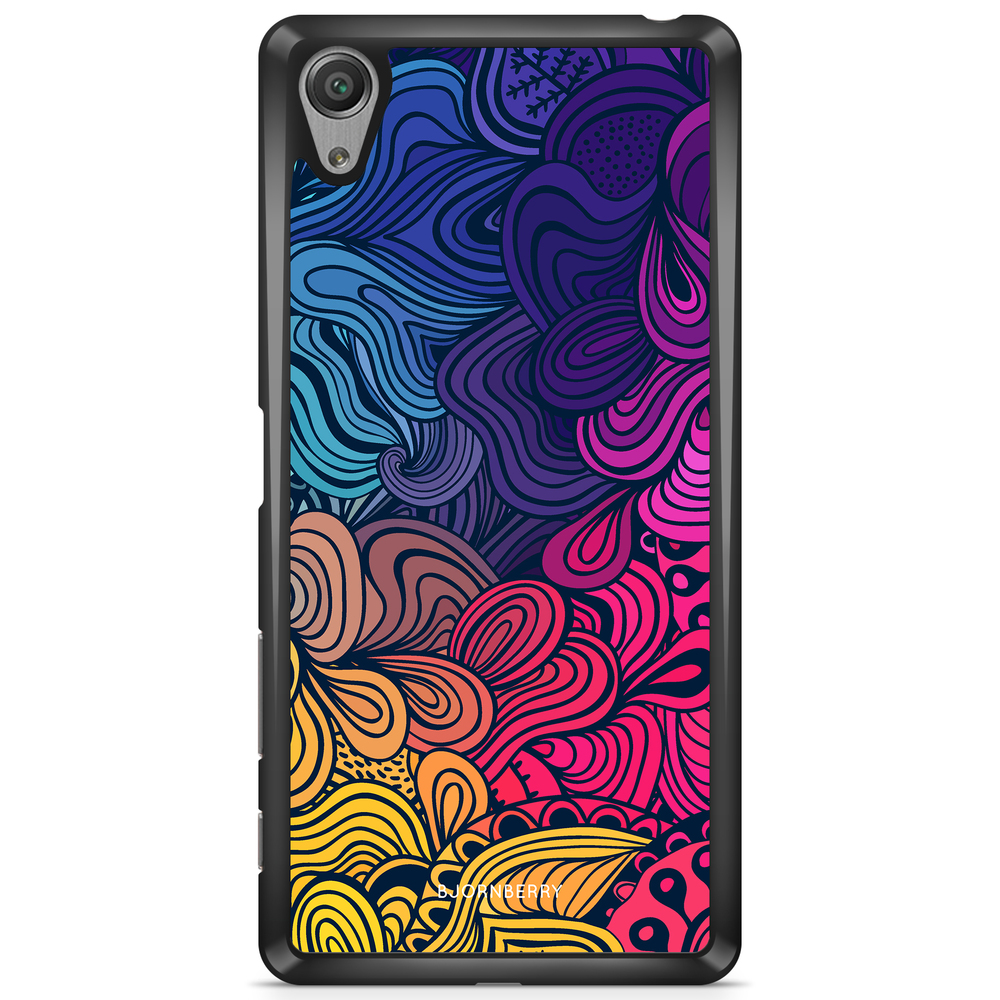 Sony Xperia XA Case - Retro Flowers