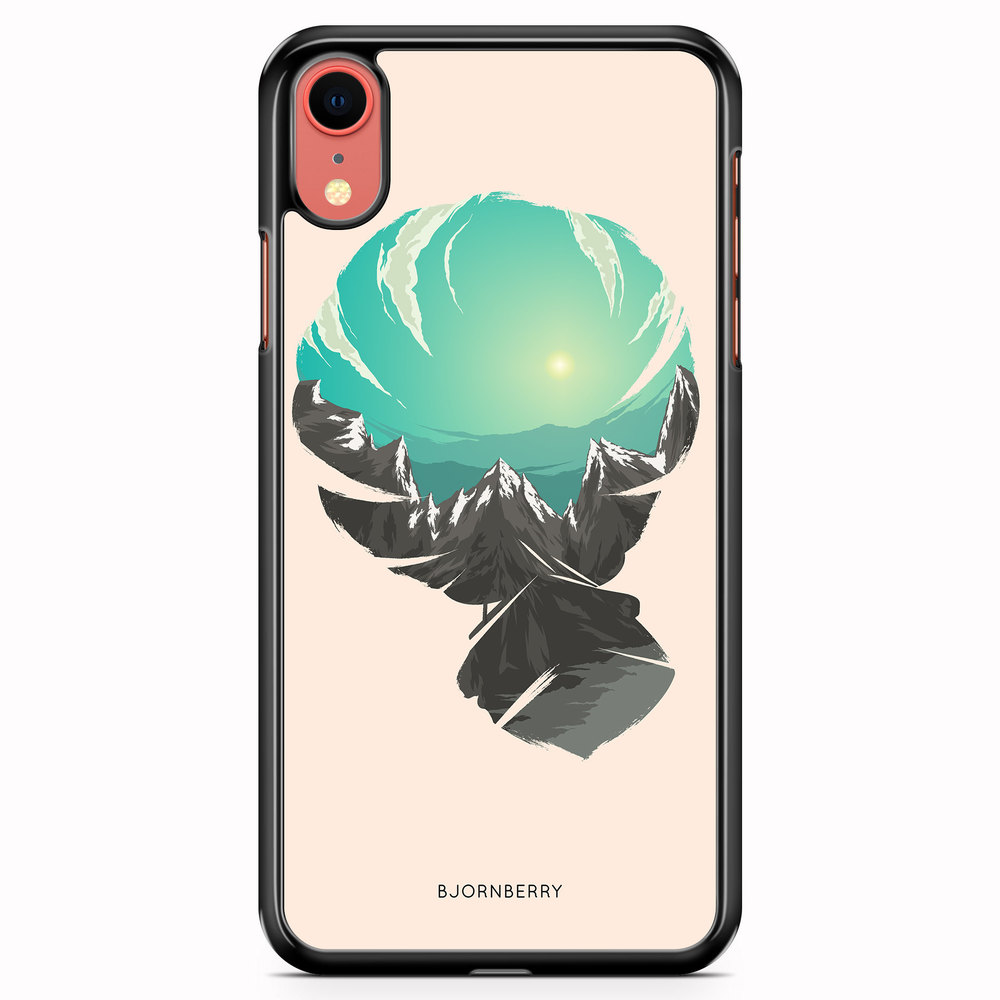 iPhone XR Case - Baloon Mountain